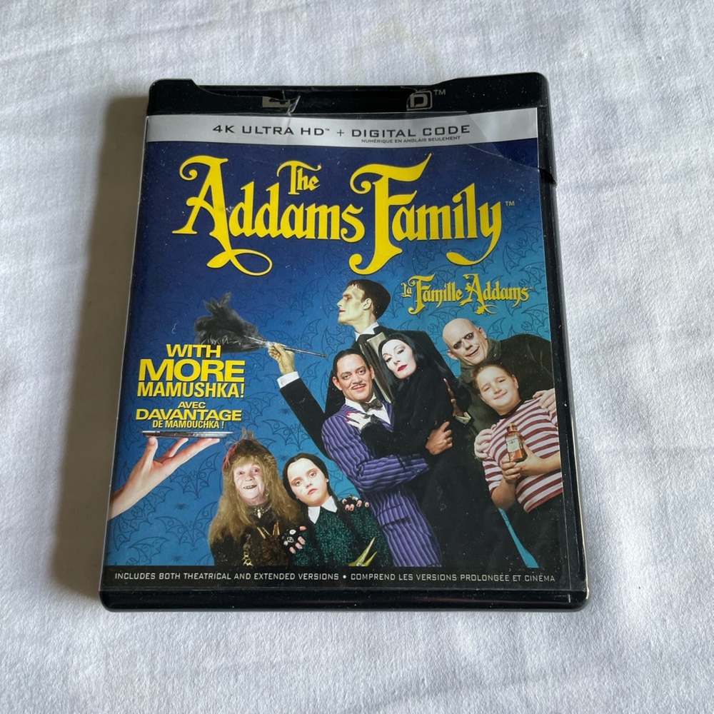 The Addams Family 4K Ultra HD Blu-ray
